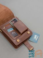 کیف مردانه چرم طبيعي كد 1615 - تصویر 3