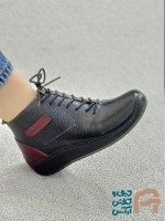 نيم بوت طبي زنانه چرم طبيعي كد 1326