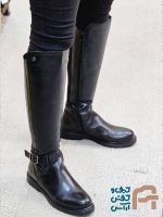 چكمه زنانه چرم صنعتي كد 1393 - تصویر 3