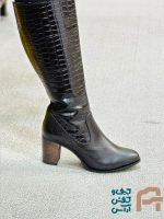 چكمه زنانه چرم طبيعي كد 1414 - تصویر 2