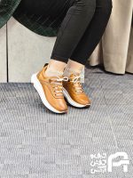 كفش اسپرت زنانه چرم طبيعي كد 1352 - تصویر 2