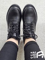 نيم بوت زنانه چرم طبيعي كد 1300 - تصویر 4