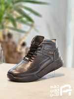 نيم بوت مردانه چرم طبيعي كد 435