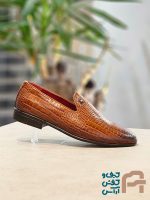 كفش مردانه چرم طبيعي كد 499 - تصویر 2