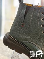 نيم بوت مردانه چرم طبيعي كد 554 - تصویر 3