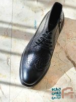 نيم بوت مردانه چرم طبيعي كد 565 - تصویر 2