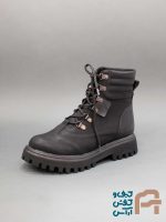 نيم بوت زنانه چرم صنعتي كد 585