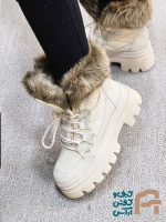 نيم بوت زنانه خزدار كاپشني 1401
