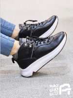 نيم بوت زنانه چرم طبيعي كد 1361