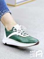 كفش اسپرت زنانه چرم طبيعي كد 1305 - تصویر 3