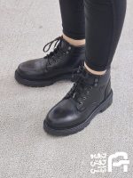 نيم بوت زنانه چرم طبيعي كد 1300 - تصویر 3