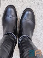 چكمه زنانه چرم صنعتي كد 1392 - تصویر 3