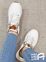 نيم بوت زنانه چرم طبيعي كد 1360 - تصویر 4