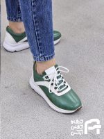 كفش اسپرت زنانه چرم طبيعي كد 1305 - تصویر 4