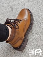 نيم بوت زنانه چرم طبيعي كد 1310