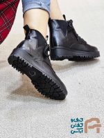 نيم بوت زنانه چرم صنعتي كد 1385 - تصویر 3