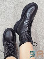 نيم بوت زنانه چرم صنعتي كد 1430 - تصویر 3