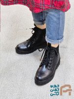 نيم بوت زنانه چرم صنعتي كد 1385 - تصویر 4