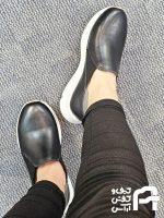 كفش راحتي زنانه چرم طبيعي كد 1354 - تصویر 2