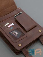 کیف مردانه چرم طبيعي كد 1627 - تصویر 2