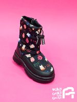 نيم بوت كاپشني بچگانه كد 1198 - تصویر 2