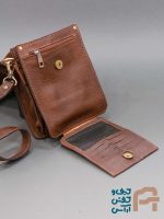 کیف مردانه چرم طبيعي كد 1639 - تصویر 5
